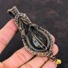 Psilomelane Pendant Copper Wire Wrapped Pendant Brand New Pendant Handmade Jewelry Genuine Gemstone Pendant Copper Wire Jewelry Gift For Mom