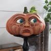 Home Halloween Atmosphere Fun Pumpkin Outdoor Decoration Ghost Party Pumpkin Six Monsters Resin Crafts Ugly Cute Ornaments New
