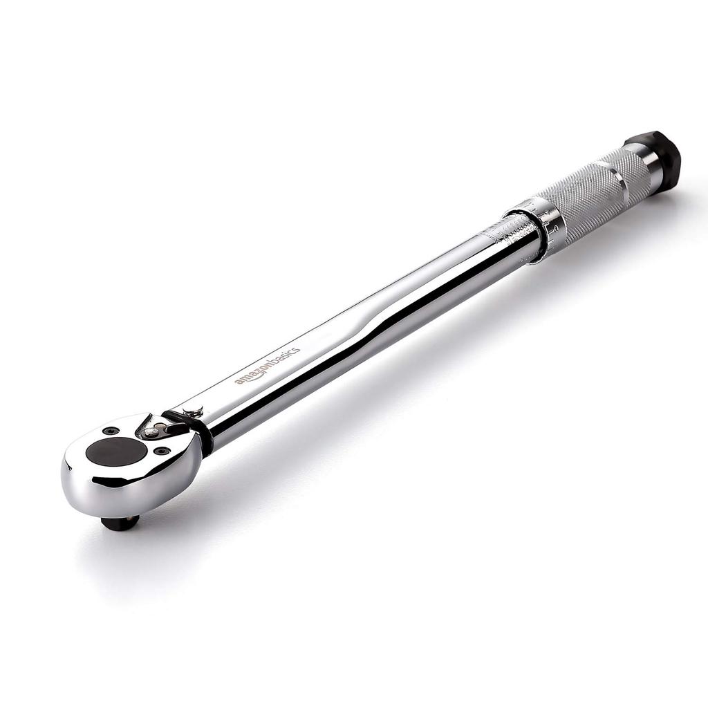 Amazon Basics Torque Wrench Drive Click Nm 1cm 20.4~108.5 Approx.