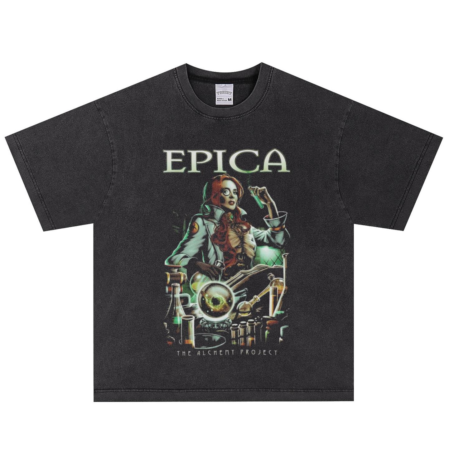 Epica T-Shirt, Soft Fabric Casual Daily Wear M
