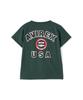 AVIREX Kids Varsity Dark Size L T-Shirt, Green,