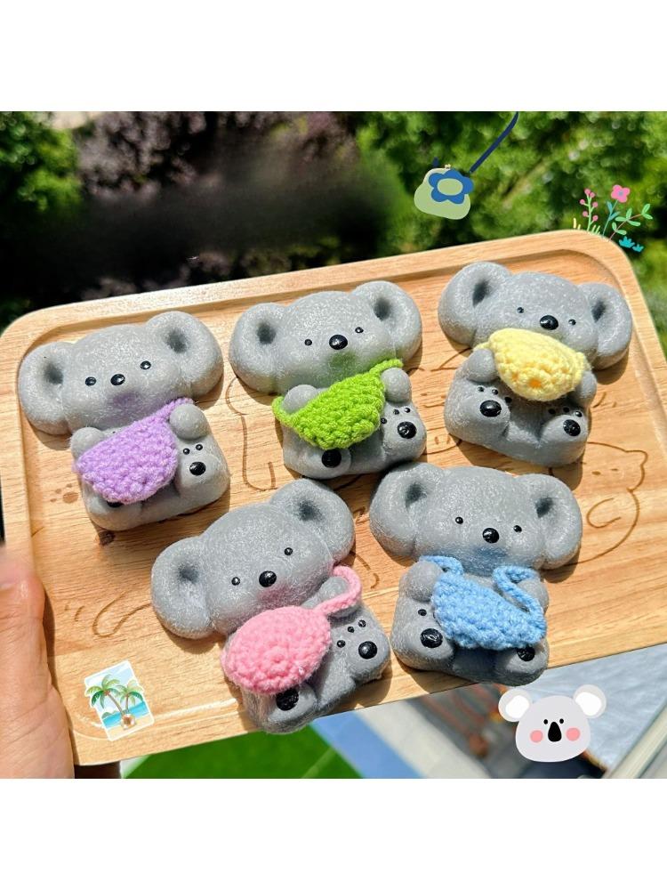 Schattige Koala Squishy Langzame Terugslag Knijp Fidget Voor Dagelijkse Stressverlichting Bureau Accessoire