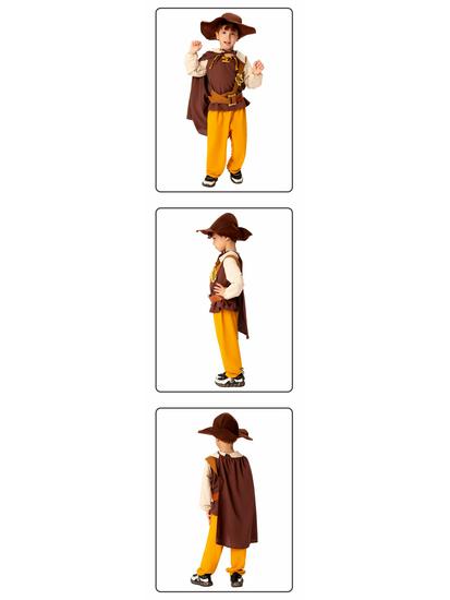 Children's Medieval Cosplay Costume for Halloween and Carnival