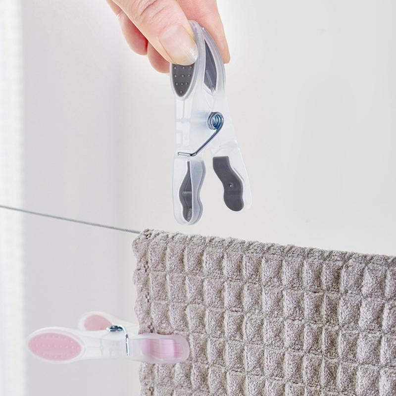 30x/Set Plastic Clothespins Multifunctional Clothes Pegs Laundry Clothes Pins Clip Pegs Craft Picture Clip for Outdoor