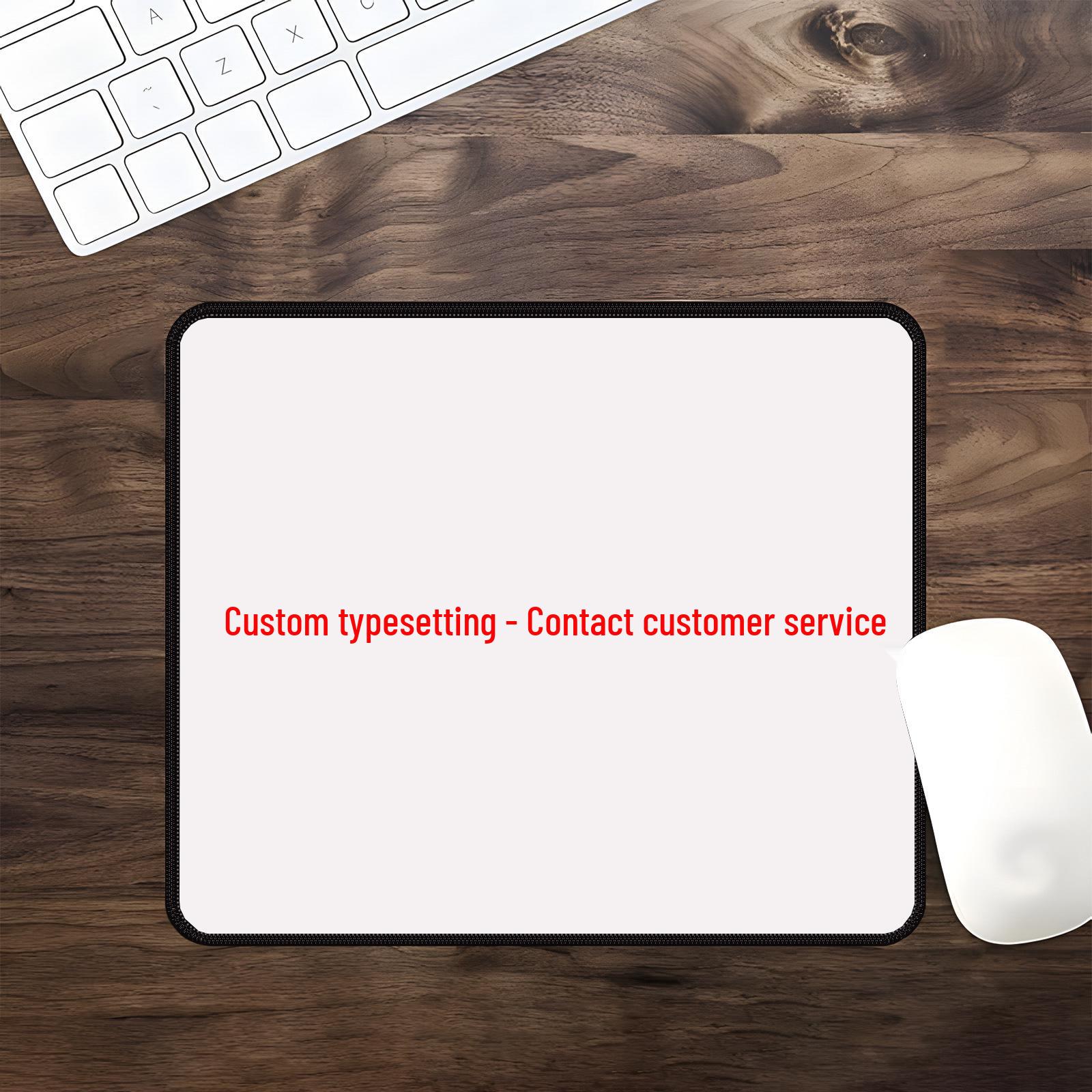 Custom Large European Non-slip Mouse Pad for Office & Laptop Custom Design