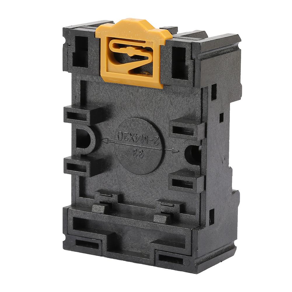 PF085A 300V 7A 8Pin Rail Mount Power Relay Holder Socket Base
