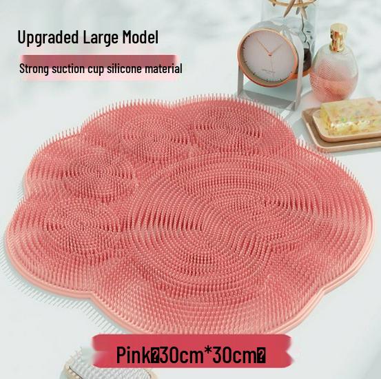 

Набор силиконовых мочалок для душа: Щетка для спины и подушечка для ног для отшелушивания