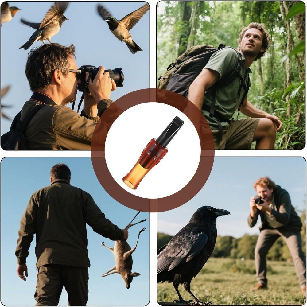 Portable Attract Crows Crow Caller Luring Bird Durable Crow Whistle Professional Bird Whistle Bird Watching