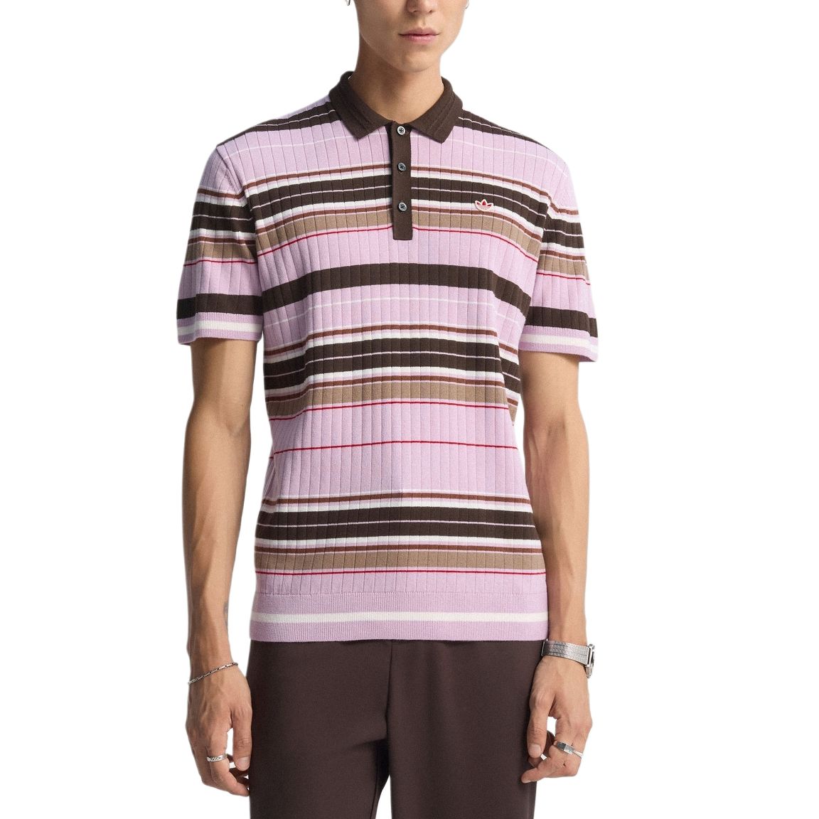 Adidas Originals Trefoil Collection Polo Shirt Men s JN9733 XL