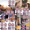 König Karl III. Union Jack Einweg-Partyzubehör für Geburtstagsfeier