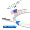 Stainless Steel PT1000 Temperature Sensor Thermocouple with 0.5/1/2/3~10M Cable Temperature Sensing High Temperature Waterproof