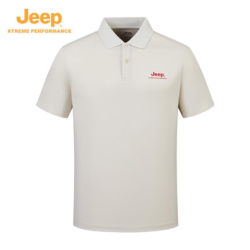 Jeep Unisex Short Sleeve Casual Polo Shirt