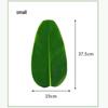 Large Banana Leaf Fabric Decoration: Fake Plant Table Mat for Fruit Shop Display