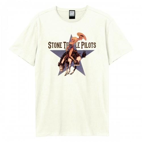 Amplified Unisex Adult Cowboy Star Stone Temple Pilots T-Shirt