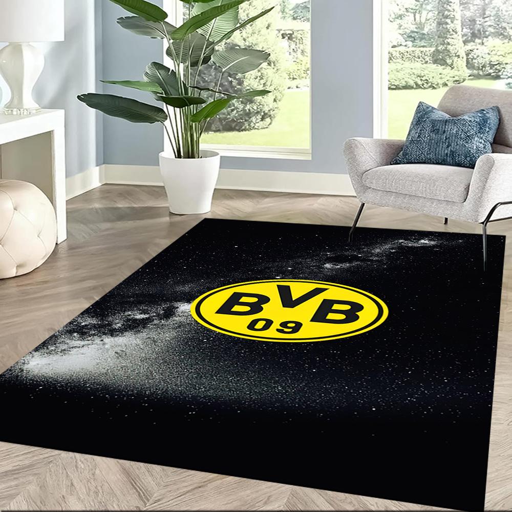 Borussia Dortmund Fußbodenmatte Design Für Esszimmer Außen Arbeitszimmer Küche Rutschfester Teppich Büro Heimdekoration Hochzeitsfeier Geschenk