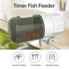 Automatic Fish Feeder Smart Timer 3 Feeding Modes Aquarium Feeder 350ml Large Capacity   Opening   Feeder Power By Battery for Fish Turt