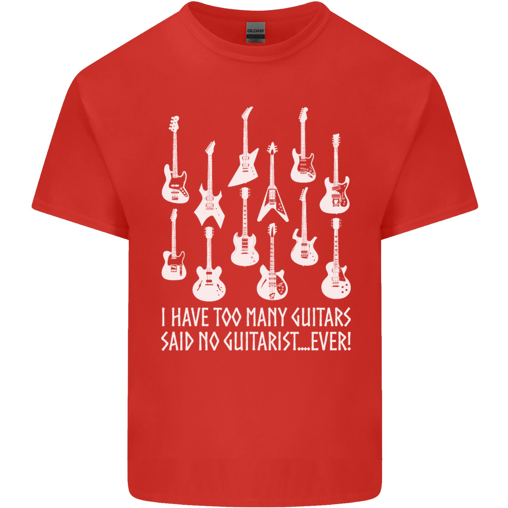 Too Unisexy Guitars Said No Guitarist Unisexs Light Cotton TShirt S