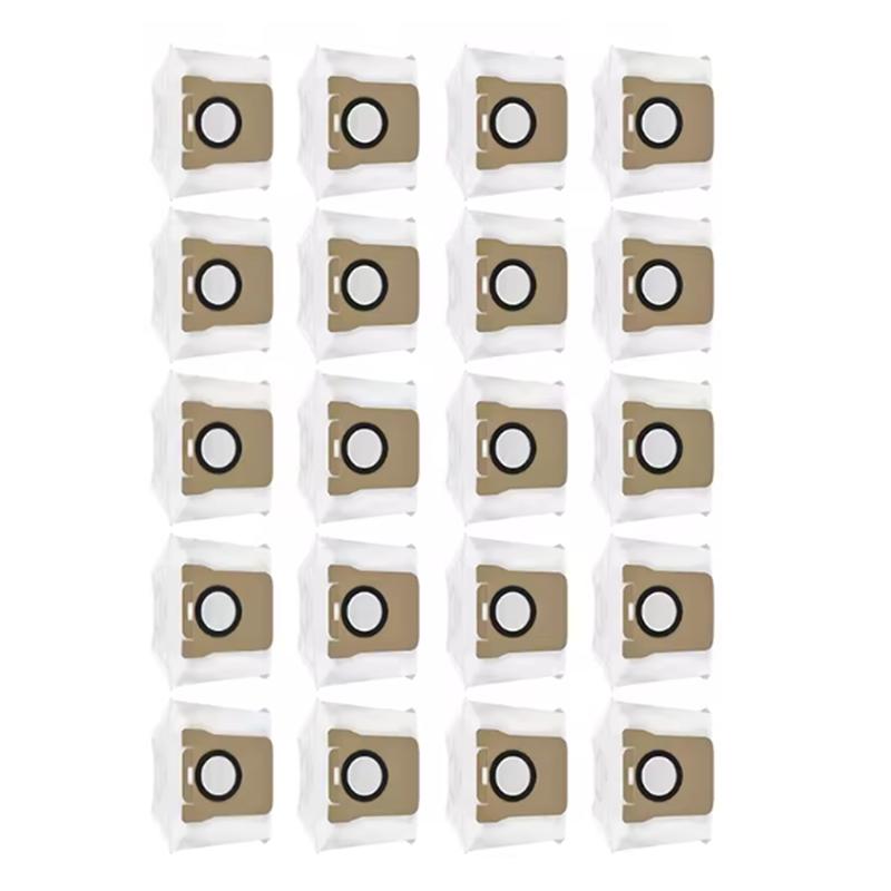

LITE-20PCS Dust Bag For Xiaomi X20 Max / X20 Pro / D109GL / D102GL Vacuum Cleaner Replacement Parts Vacuum Dust Bag
