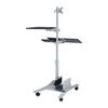 SANWA SUPPLY Podstawka pod klawiaturę, monitor LCD z procesorem, czarna CR-LAST3, podstawka,