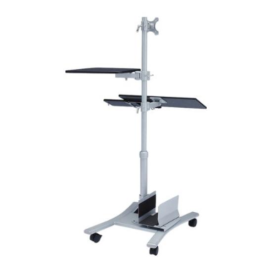 SANWA SUPPLY Podstawka pod klawiaturę, monitor LCD z procesorem, czarna CR-LAST3, podstawka,