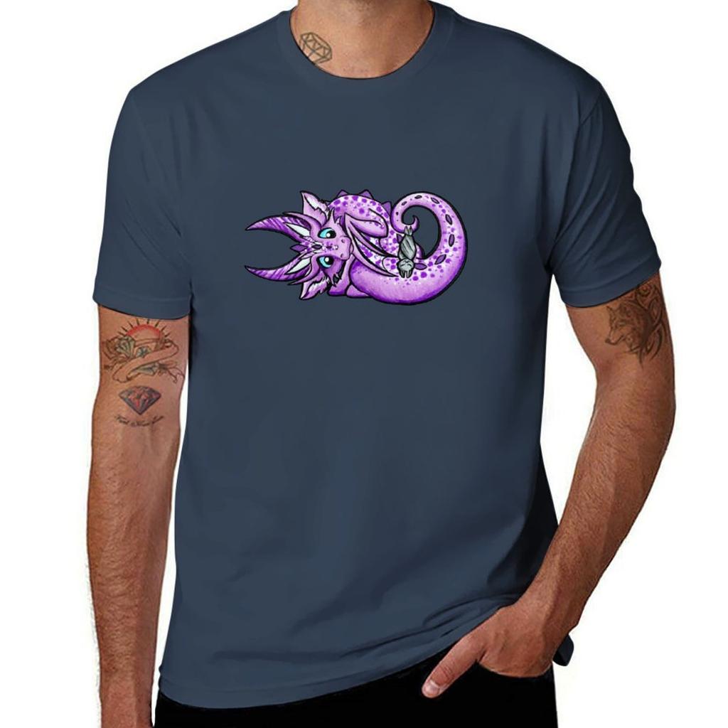 Dragon with Bat Friend TShirt Quick Dry Training Short Sleeve Tee