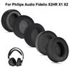 2Pcs Protein Skin Ear Pads Earpads Headset Earmuff for Philips Audio Fidelio X2HR X1 X2