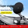 Magnetic Car Phone Holder with Suction Cup and Dashboard Mounting