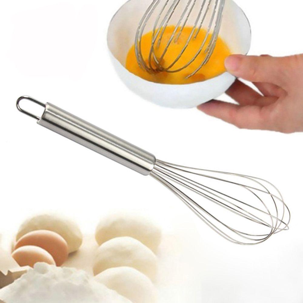 Buy New Bakeware Hand Egg Beater Stainless Steel Manual Whisk Mixer at affordable prices — free