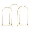 Hot 1PCS Gold Wedding Arch Stand, Party Decor Balloon Arch, 2025 New Frame Backdrop Holder Bracket,Size 4FT 5FT 6FT 6.6FT 7.2FT