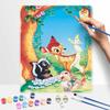 Disney Bambi and Friends Digital Oil Painting Art Painting Kit Manual Diy Painting for Home Decorations
