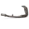 Ninja ZX4R Titanium 60MM Straight Front Pipe Motorcycle Exhaust Modification