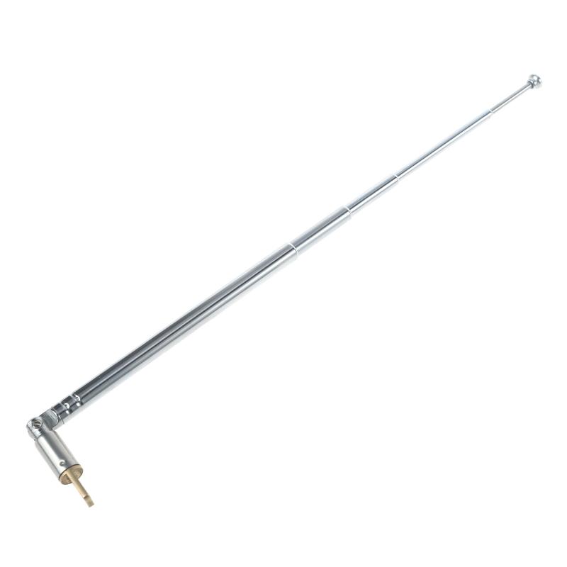 Telescopic Antenna for Electronic Radio TV Signal 4/5 Sections Radio Remote Control Audio Antenna Aerial Connector