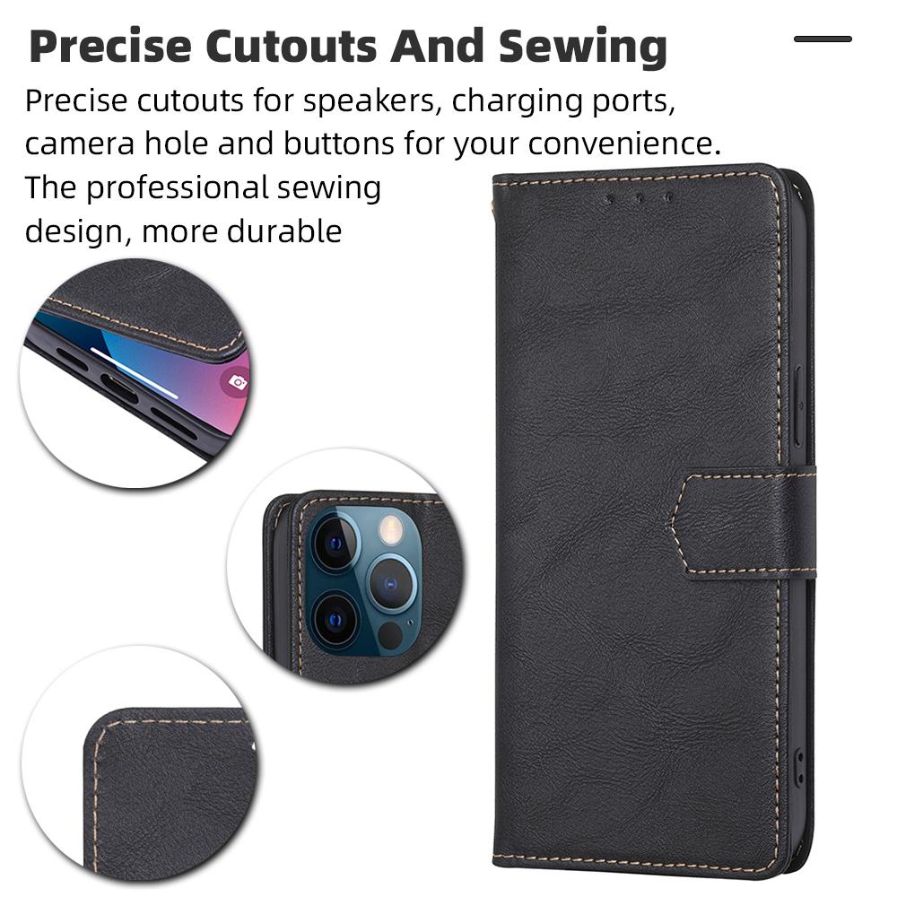 Cover Portafoglio Con Supporto Per Huawei P Smart 2021 / Y7A / Honor 10X Lite - Pelle PU Magnetica