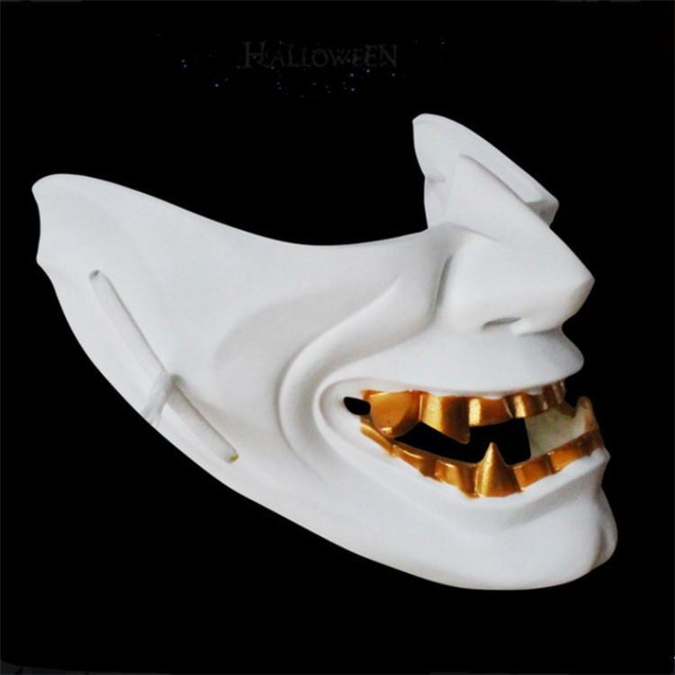 Eyecatching Half Face Hannya Masks In Various Styles For Festive Occasions