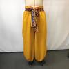Ethnic Style Loose Lantern Pants - Solid Color, Casual, Plus Size