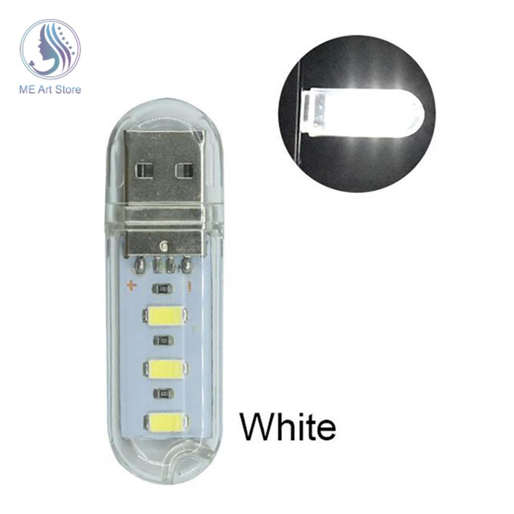 

5 шт. мини светодиодный светильник для чтения USB разъем стиль 3/8 светодиодов ночник теплый/белый свет 5 В портативная лампа для ПК ноутбука мобильное питание