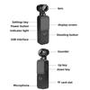 Ultra 4K/5K WIFI Touch Screen Pocket Action Camera 270° Mini Sports Cam for Vlog Helmet Travel Bicycle Driving Recorder 1.69"