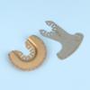 Sickle Semi-Circular Oscillating Saw Blades, Multi Tool Cutting Discs For Tile Ceramic Sanding Power Tool Parts