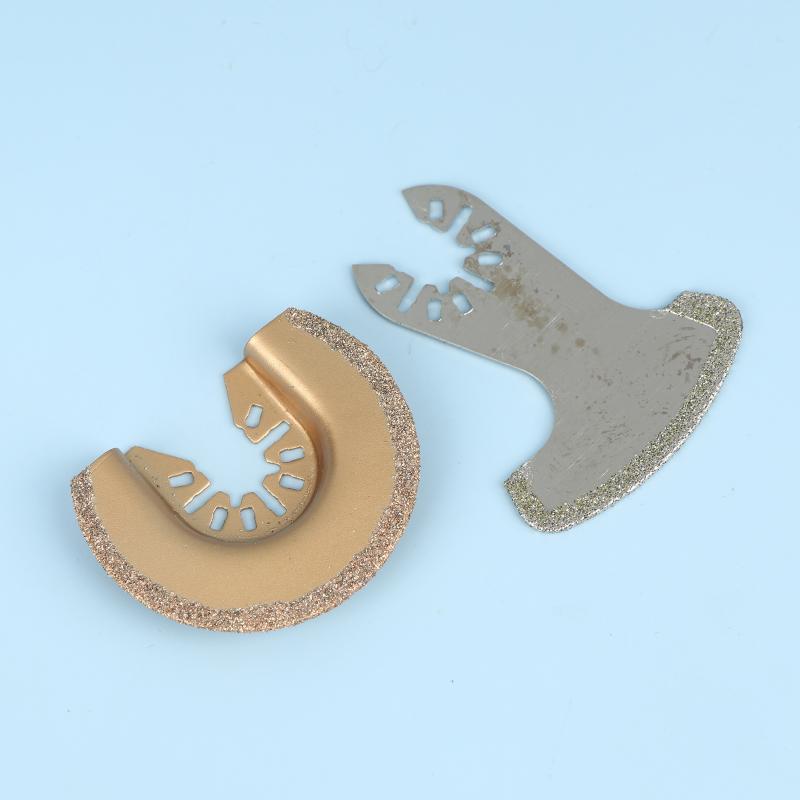 Sickle Semi-Circular Oscillating Saw Blades, Multi Tool Cutting Discs For Tile Ceramic Sanding Power Tool Parts