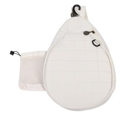 Bolso de Hombro de Tenis Gran Capacidad Resistente al Agua Tela Oxford Acolchado de Esponja Bolsillo Húmedo Seco