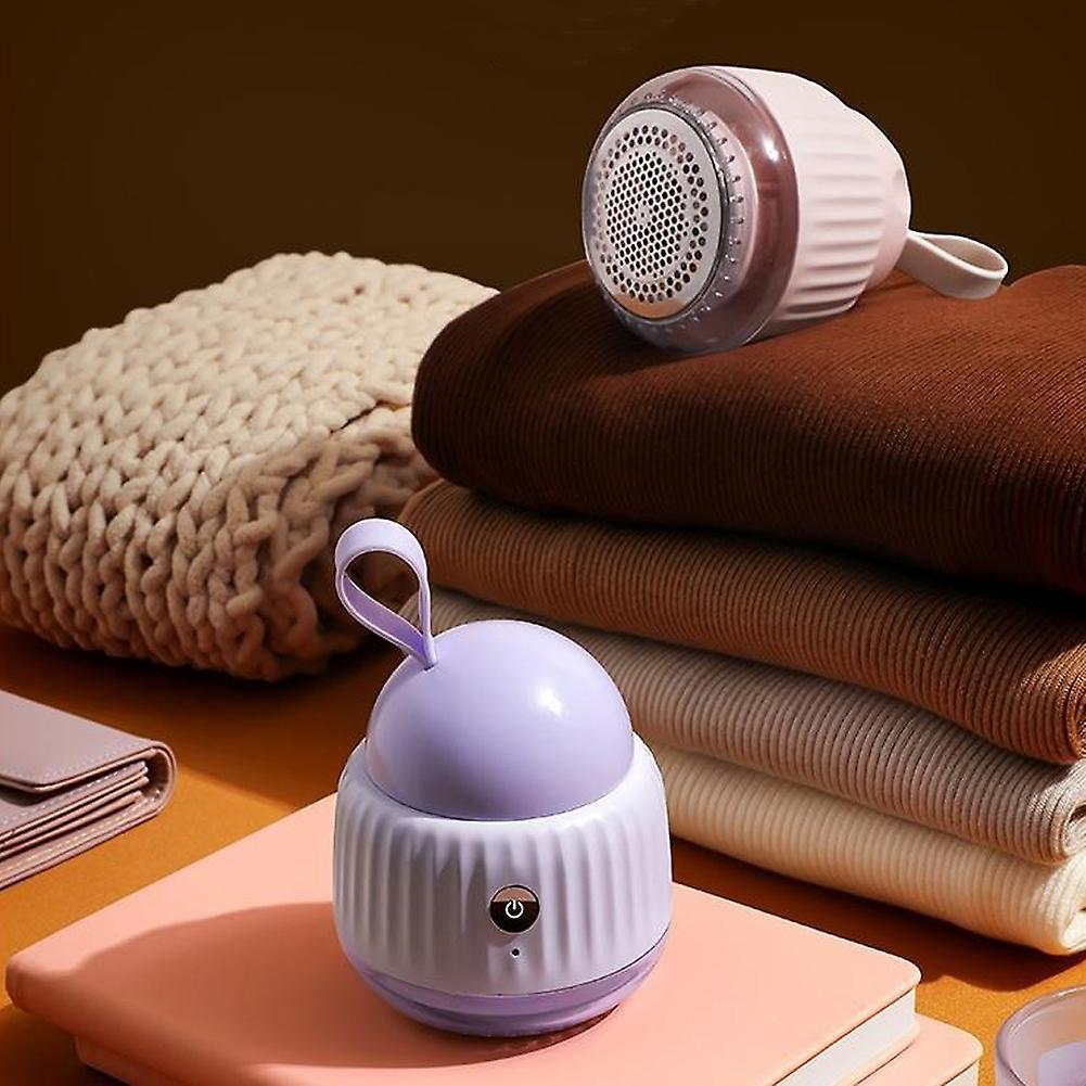2-in-1 Electric Hairball Shaver Lint Brush Durable Portable Hairball Trimmer for Sofa Bed Sheet