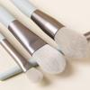 8 Pcs Premium Professional Makeup Brush Set Soft Synthetic Bristles Portable Pu Case For Daily Use Travel And Beauty Enthusiasts