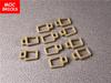 10pcs\lot MOC Bricks DIY Figure wear Dark Tan leggings Accessories Building blocks Toys for Children Dolls Xmas gifts