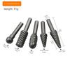 10pcs Rotary File Grinding Head Set Carbide Steel Double-Cut Electric Grinding Heads Carving File Polishing Drill Bit