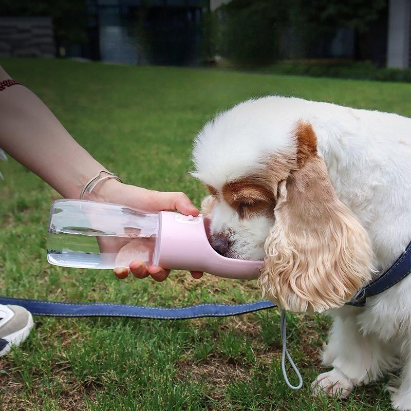 Pet Water Cup Travel Water Dispenser Dog Water Food Water Food Convenient Pet Water Bottle Supplies