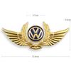 3D Car Stickers Metal Decoration Custom Badges Auto Decoration For VW Golf 5 6 7 Passat Tiguan Bora Touran Polo Bettle HZT-ZC-VW