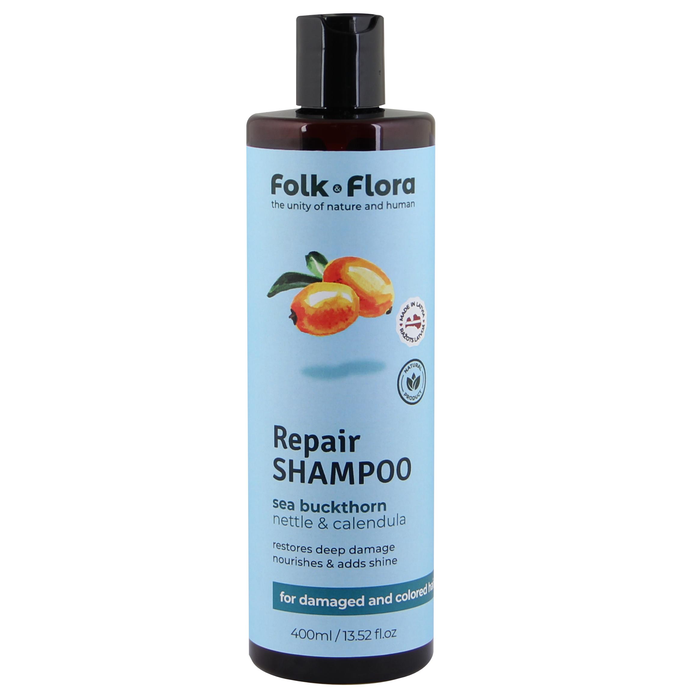 

Шампунь для відновлення волосся Folk&Flora 400 мл