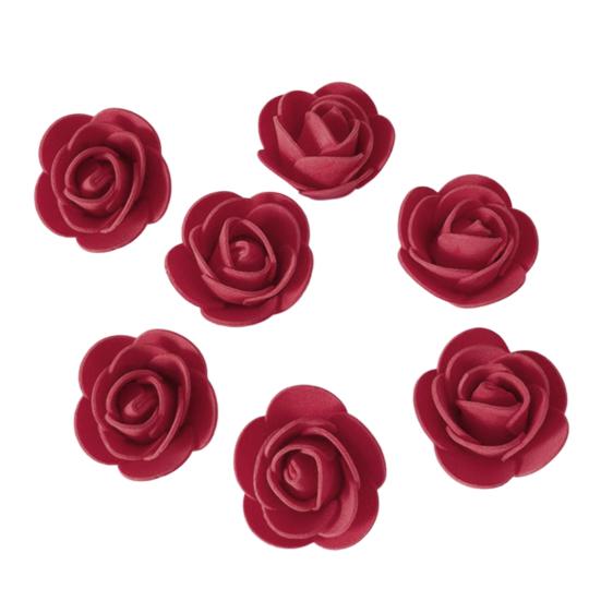 500 Pcs Mini Artificial Foam Rose Bulk Small Rose Flower Head for DIY Flower Arrangement Wall Garland Backdrop Wedding Bridal Shower Decor