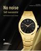 BESTWIN Men's Waterproof Quartz Watch with Butterfly Double Snap Closure