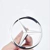 CSF1 9CM ABS Rear Trunk Emblem Badge Sticker Replacement Fit Mercedes Benz C180 E320 A200 CLA CLK CLS ML W164 W203 W204 W168 S320